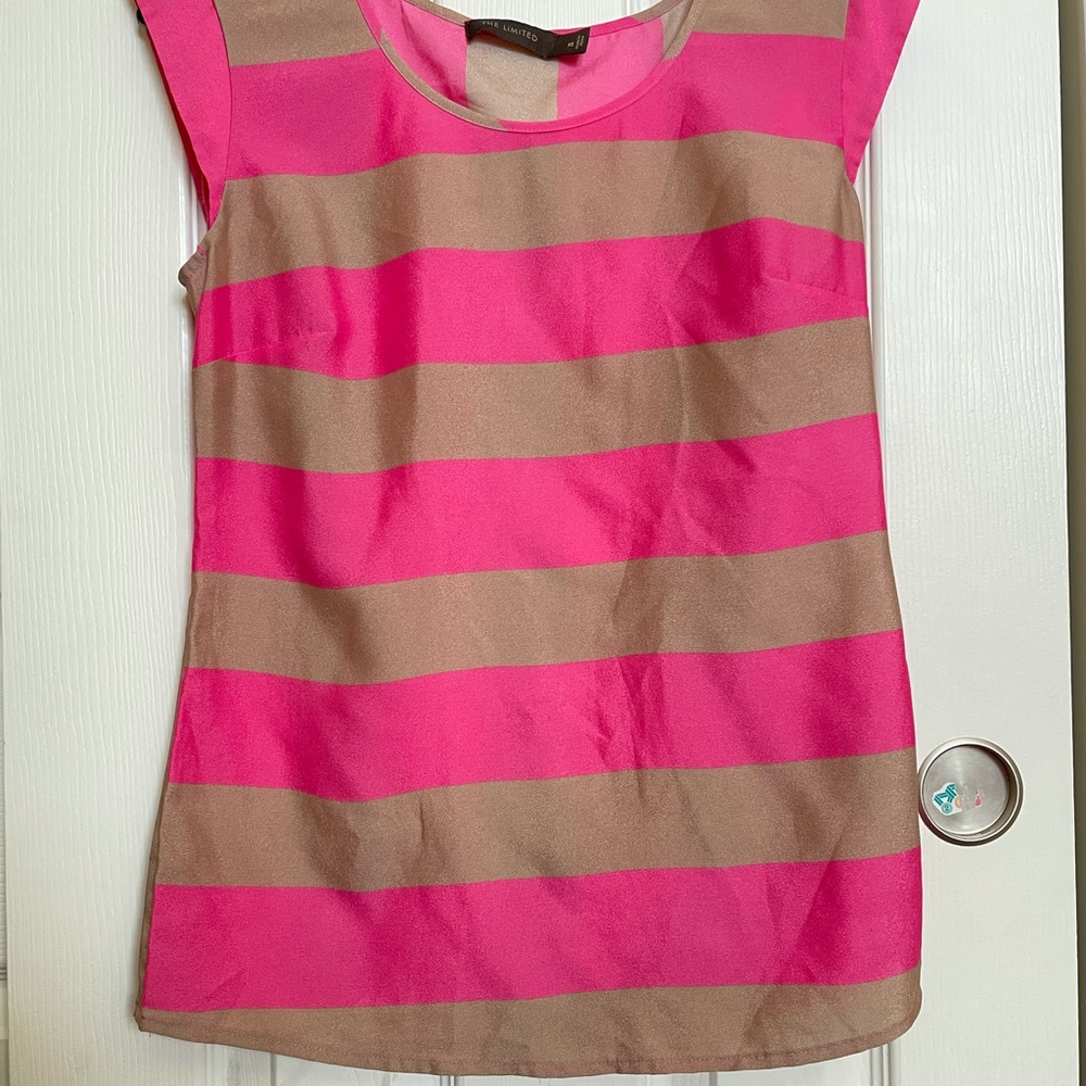 The Limited cap sleeve blouse XS